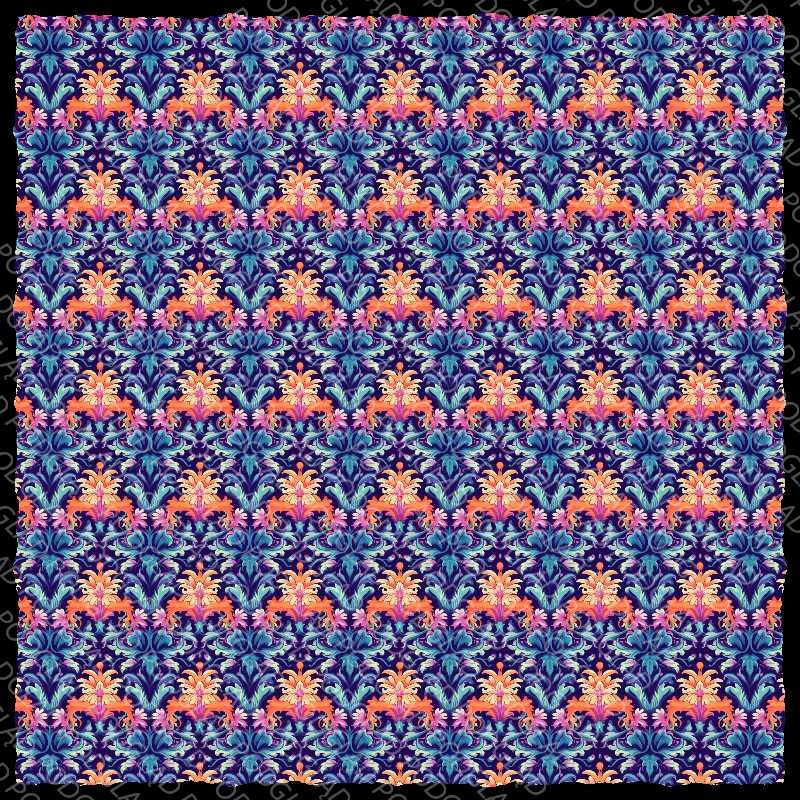 Damask Contrast